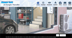Desktop Screenshot of depann-froid.com