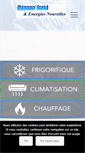 Mobile Screenshot of depann-froid.com
